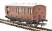 4 wheel brake 3rd 150 in LBSCR umber - with working lighting