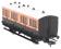 4 wheel composite (1st/2nd) in LSWR Salmon and Brown - Sold out on pre-order