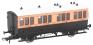 4 wheel composite (1st/2nd) in LSWR Salmon and Brown - Sold out on pre-order