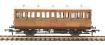 4 wheel 3rd 1432 in GNR lined teak - with working lighting