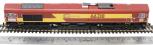 Class 66 66218 in Euro Cargo Rail livery with DB branding - Digital Fitted