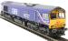 Class 66 66727 in GBRf/First group livery "Andrew Scott CBE" - Sound Fitted