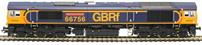 Class 66 66756 in GBRF Europorte livery "Royal Corps of Signals"