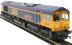 Class 66 66762 in GBRF Europorte livery - Sound Fitted