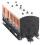 6 wheel brake 3rd in LSWR Salmon and Brown - Sold out on pre-order