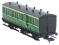 6 wheel brake 3rd 102 in CIE dark green - Sold out on pre-order