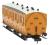 6 wheel composite (1st/3rd) in GER Stratford brown - Sold out on pre-order