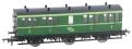 6 wheel composite lavatory (1st/3rd) 526 in CIE dark green - Sold out on pre-order