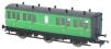 6 wheel composite lavatory (1st/2nd) 545 in CIE light green - Sold out on pre-order