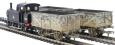 P Class bundle with SECR P Class 0-6-0T 31556 in BR black and three 16 ton steel mineral wagons