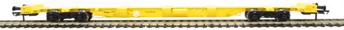 FEA-S intermodal wagon 640939 in TransPlant yellow