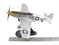 North American P-51D Mustang United States Army Air Force 44-63607/FT-L Lt Col Glenn Eagleston, 353rd FS/354th FG, 1945