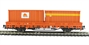 Low Side Wagon type K39 with Colas Rail Containers