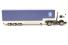 Iveco TurboStar with tarpaulin-covered trailer 'TiP Trailer Rental'