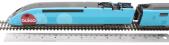 SNCF Ouigo TGV starter train set with 4 car TGV, oval of track and controller with european plug