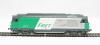 ClassBB67449 Diesel loco of the French SNCF in green & white "FRET" livery Epoch V