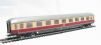 1st class 'Rheingold 1968' passenger coaches of the German DB in cream & red livery Epoch IV - Pack of 4