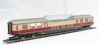 1st class 'Rheingold 1968' passenger coaches of the German DB in cream & red livery Epoch IV - Pack of 4