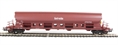 Class Tadgs hopper wagon of the German DB in Getride brown livery