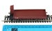 Flat wagon with brakemans cabin in FS brown livery