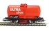 Rail cleaning wagon in Ultra Clean red livery
