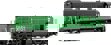 U28C GE 5651 of the Burlington Northern