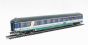 UIC X passenger coaches of the Italian railways in blue & white livery Epoch V - Pack of 4