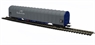 Tarpaulin covered wagon 4 axle type Rilnss