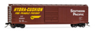 50' Sliding-door Box Car in Southern Pacific 'Hydra-Cushion for Fragile Freight' brown - version 2 - running number TBC