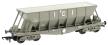 ICI Hopper wagon 19093 in battleship grey body, underframes & bogies with PHV TOPS panel (no backing). 1973 - 1992