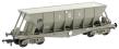 ICI Hopper wagon 19041 in battleship grey body, underframes & bogies with PHV TOPS panel (black backing). 1973 - 1992