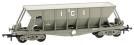 ICI Hopper wagon 19090 in battleship grey body, underframes & bogies with PHV TOPS panel (black backing). 1973 - 1992