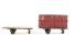 2 Trailers from Scareb and 1 container both in British Railways livery