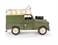 1964 Military Land Rover in greeen with sand canopy - Tinplate Model