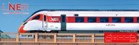 Class 800/0 5-car BiMU IET 'Azuma' 800209 in LNER livery