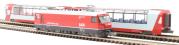 "Glacier Express" train pack with Ge 4/4 electric locomotive and two panorama coaches