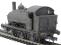Class 1361 0-6-0ST 1365 in BR black with late crest - heavily weathered