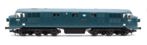 Class 41 Warship D602 'Bulldog' in BR blue with small yellow panels