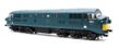 Class 41 Warship D602 'Bulldog' in BR blue with small yellow panels