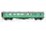 Bulleid semi-open brake third x2 S4221/S4222 and 1x Bulleid corridor composite coach S5781 Southern green - set of three 801 - built from Southern Pride kits