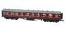 68' 12-wheel dining car 10440 in LMS crimson - professionally built and painted kit by D Lawrence & L Goddard