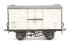 8 Ton Wooden Van W105836 in White - Built from unknown kit