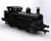 Bellerophon 0-6-0WT Black Steam Tank Locomotive (DCC Fitted)