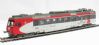 Class RBDe 566080 3 car EMU of the Swiss Sudostbahn in red & grey livery
