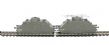 Panzer train pack 3 - Armoured Reconaissance Train - (motorised) of the DRG (DCC fitted)