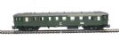 1st/2nd class passenger coach of the German DDR in green livery Epoch 4
