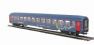 Epoch V set of 3 "sleeperette" coaches of the Swiss SBB in blue/violet livery