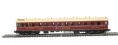 Epoch II set of 2 express train sleeping coaches of the German DRG in red with Mitropa logo