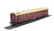 Epoch II set of 2 express train sleeping coaches of the German DRG in red with Mitropa logo