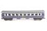 Complete train set with SNCF Switcher Loco, 2 CIWL Pullman Coaches and Level Crossing